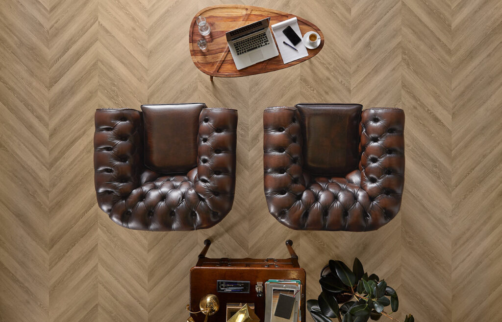 mFlor Parva Oak Chevron